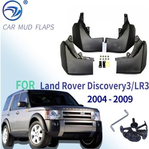 FIT FOR LAND ROVER DISCOVERY 3 2004 2005 2006 2007 2008 LR3 MUDFLAPS MUD FLAP SPLASH GUARD MUDGUARDS FENDER ACCESSORIES