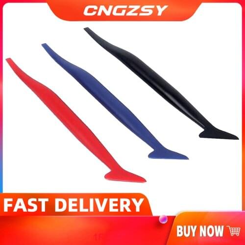 CNGZSY 3pcs/box Car Styling Tools Kit Window Tint Squeegee Household Cleaning Glue Remove Scraper Vinyl Wrapping Accessories B18
