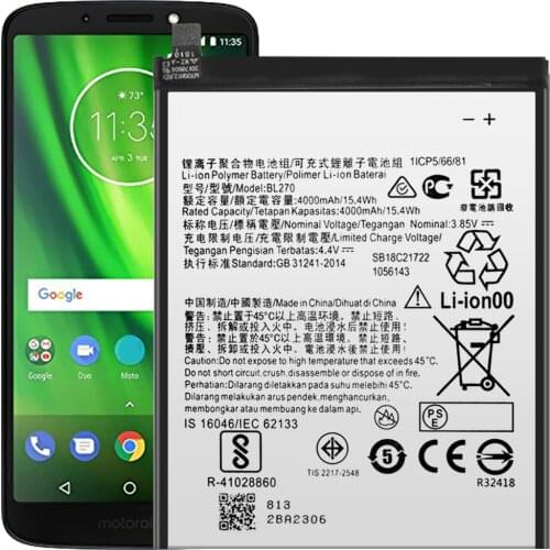 DDONG PLUS Motorola Moto E5 Batteries