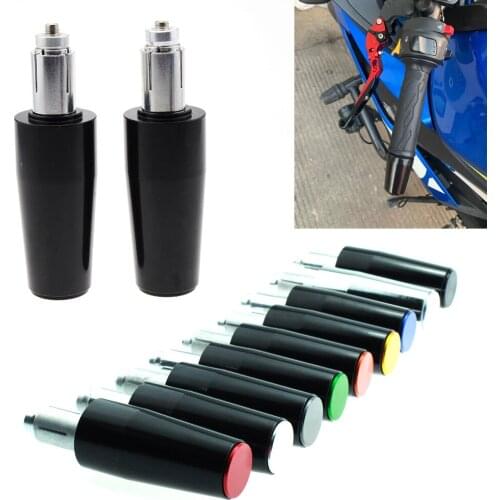 For GSXR GSX-R 600 750 1000 K1-K9 K2 K3 K4 K5 Motorcycle Handlebar Add weight Gear Balanced Plug Slider Handle Bar End Grips Cap