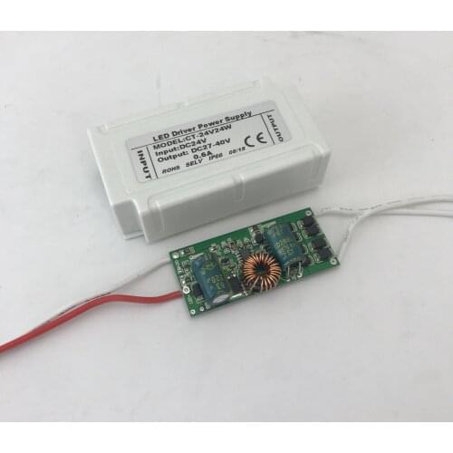 DC-DC raise Converter Driver Module DC12-24V to 30-42V 600mA Constant current LED transformer
