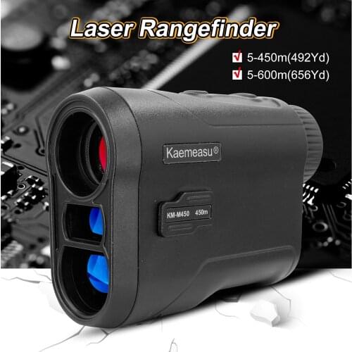 Telescope Laser Rangefinder High Precision Golf Rangefinder KM-M450/KM-M600 Multifunctional Laser Rangefinder 6X Magnification