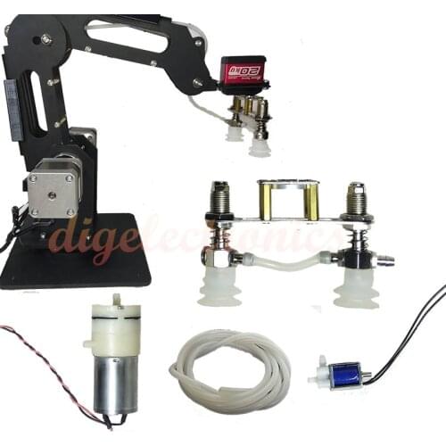 Mechanical Arm Vacuum Pump Suction Cup for MG996/MG995/DS3218 Robot Arm Accessories Robotic Manipulator Model DIY Kit