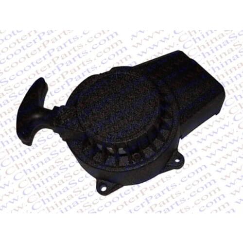 Metal Aluminum Pull Start Starter 47CC 49CC Pocket Dirt Pit Bike ATV Quad Go Kart Buggy Mower Parts Black
