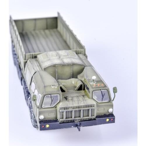 1/72PVC Die-casting Car Model Soviet/Russia MAZ7911 Heavy Truck Russian Transporter Finished Childrens Toy Display Collection