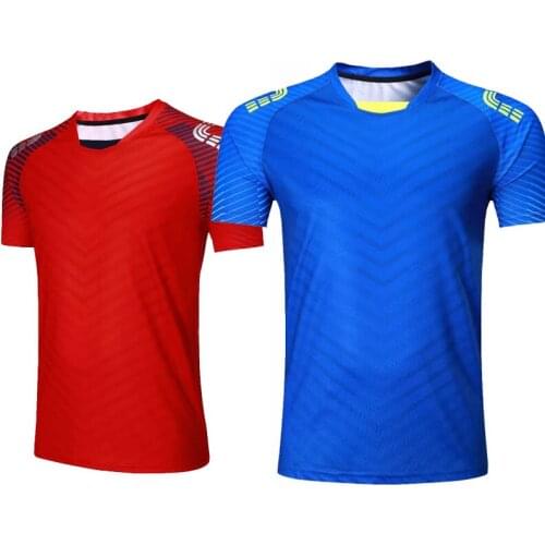 Men Tennis Golf Shirt Outdoor Sport Clothing Kit Running T-shirt Sportswear Table Badminton Soccer Jerseys GYM Shirts Clothes