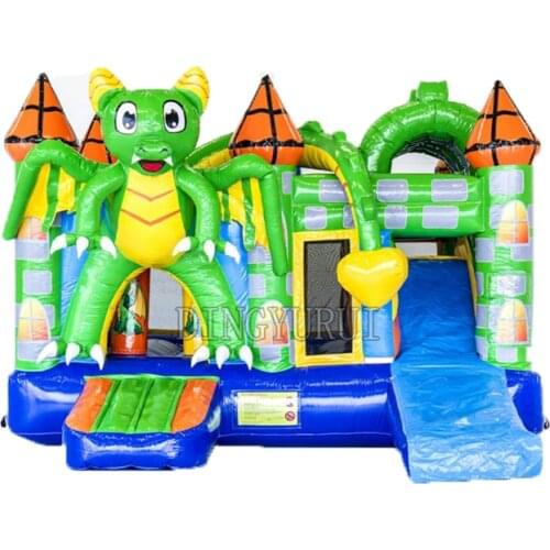 Hot selling inflatable playground kids outdoor trampoline inflatable bouncer house