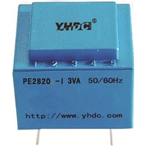 PE2820-I Power 3VA 110V/2*15V Expory resign encapsulated safety isolating transformer PCB Welding transformer power transformer