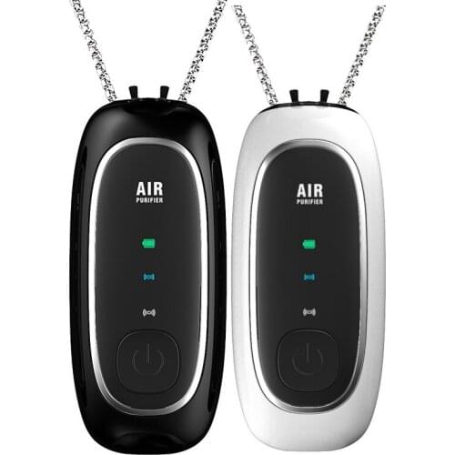 Hanging Neck Purifier Personal Wearable Mini Portable 150 Million Negative Ion Necklace Car Air Purifier