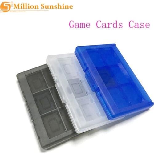 Game Card Box 12/ 24 In 1 Portable Game Cards Case ABS Shockproof Hard Shell Storage Box For Nintend Switch NS NX Game Card