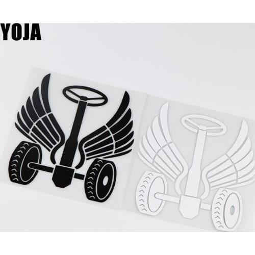 YOJA 15.6X16.8CM Creative Art Vinyl Car Sticker Window Door Auto Accessories Decoration ZT4-0075