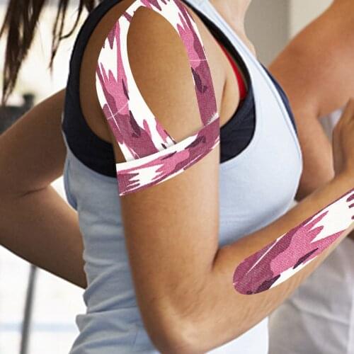 1pcs Kinesiology Tape Elastic Adhesive Muscle Bandage Sports Cotton Adhesive Support Tape Wristbands Knee Brace Bandage 5m x 5cm