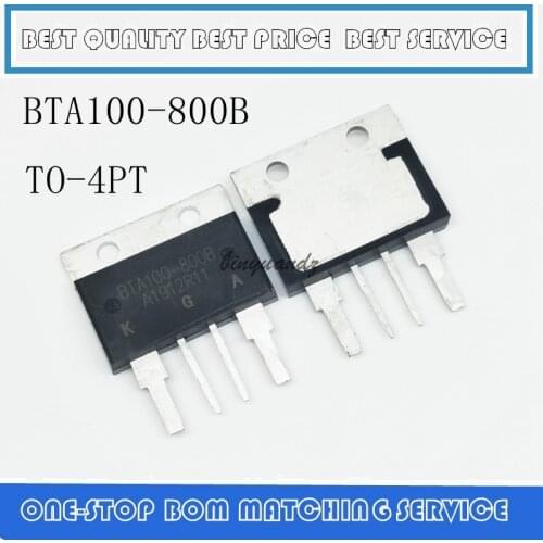 2PCS-10PCS BTA100-800B BTA100-800 BTA100 TO-4PT IC Best quality