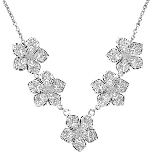 Fashion Jewelry Necklace Lady Wholesale Charm Silver Color Pendants For Women Fashion Jewelry Pendant AN477/adhaiuoa