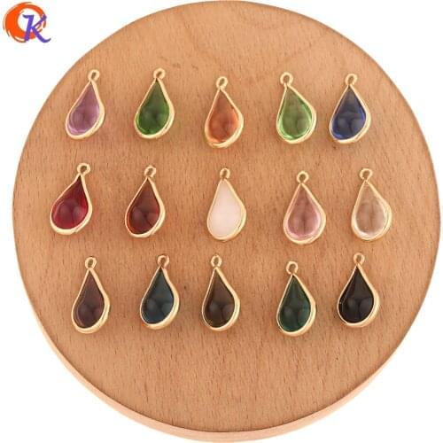 Cordial Design 50Pcs 11*18MM Jewelry Accessories/Hand Made/Crystal Pendant/Drop Shape/Jewelry Making/DIY Charms/Earring Findings