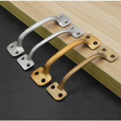 Household Metal Handle Retro Door Handle Kitchen Drawer Handles Furniture Zinc Alloy Antique Trolley Hardware Accessories