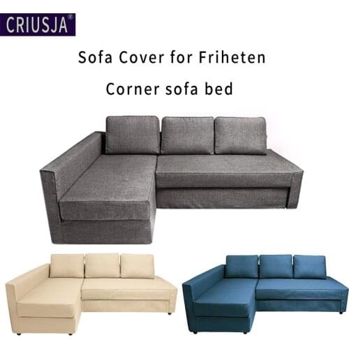 Couch Cover for Friheten Corner Sofa Covers for Living Room Covers for Sofa Chaise Cover Lounge Funda Sofa L Shape Slipcovers