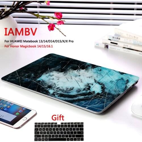 Marble Laptop Case For huawei Matebook Mate 13 14 Mate book X pro ,Cases for MagicBook14 15 16.1 Mate book D14 D15 X 2020