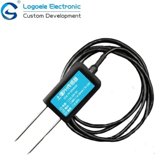 Agricultural greenhouse 0-5V 0-10V 4-20mA RS485 price pH meter detector Soil sensor
