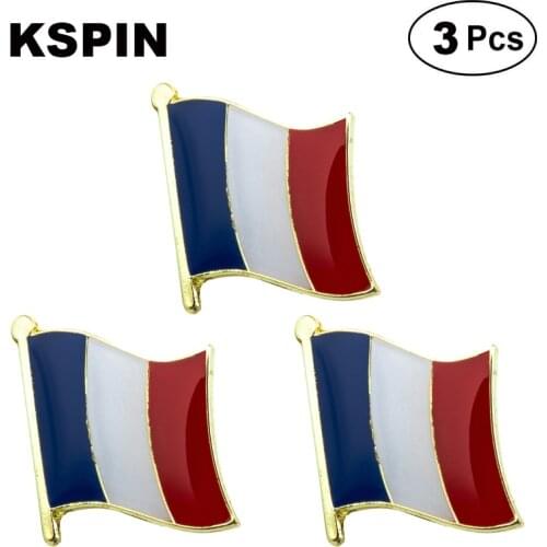 France Lapel Pin Brooches Pins Flag badge Brooch Badges