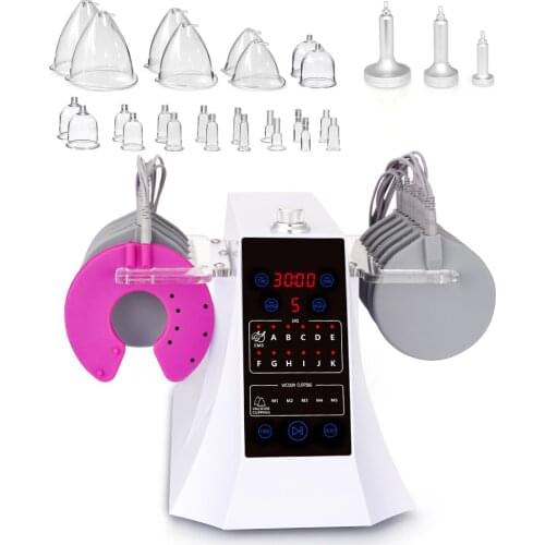 Electric EMS Muscle Stimulation Body Massage Vacuum Butt Lift Breast Enlargement Beauty Machine