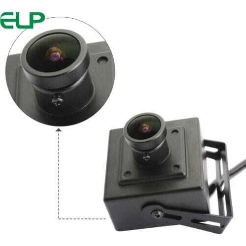 ELP 170 Degree Fisheye Lens Wide Angle Low Illumination H.264 1080P @ 30fps USB Camera With Audio MIC,IMX322 Sensor PC Webcam