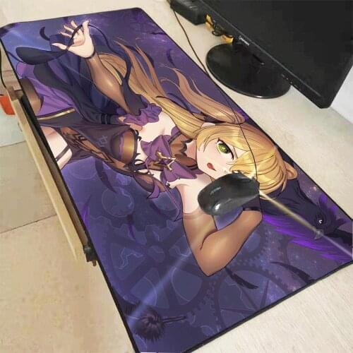 Genshin Big Impact Mouse Pad Hot Sale Kawaii Game Room Accessories Computer Keyboard Anime Xxl Xxxl Mouse Pad Laptop Pad 30x80cm