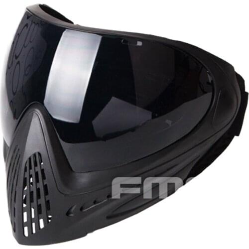 FMA Anti-fog Goggle Paintball Full Face Face guard Tactical F0023 Single Layer Mirror