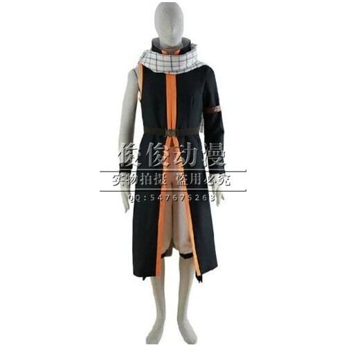FAIRY TAIL Natsu Dragneel Cosplay Costume Custom Any Size