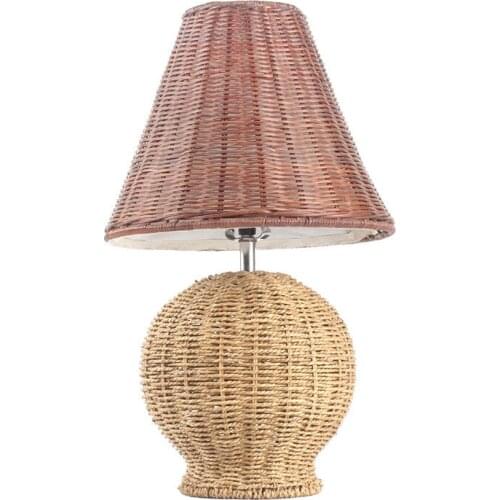 Bamboo hanging lamp cover rattan table lamp lampshade lighting accessories bamboo handicraft can