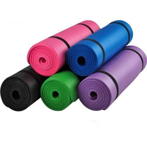 183*61*1cm Thickess Non-Slip Yoga Mat Sport Gym Soft Pilates Mats Foldable for Body Building Fitness Exercises Equipment