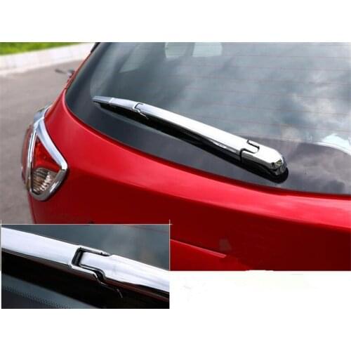 Fit For Mazda CX-5 CX5 2015 Car Exterior Rear Back Trunk Window Rain Wiper Cover Trim Styling ABS Accessories