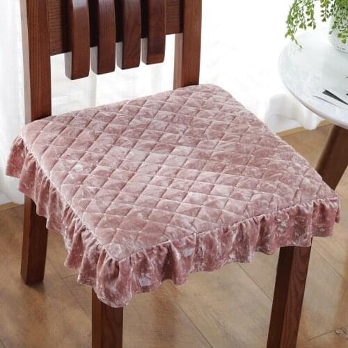 Popular Thick Foam Chair Cushion Super Soft Office Home Seat Pad Fluffy Chair Cushion Sofa Seat Cushion High Quality Modern