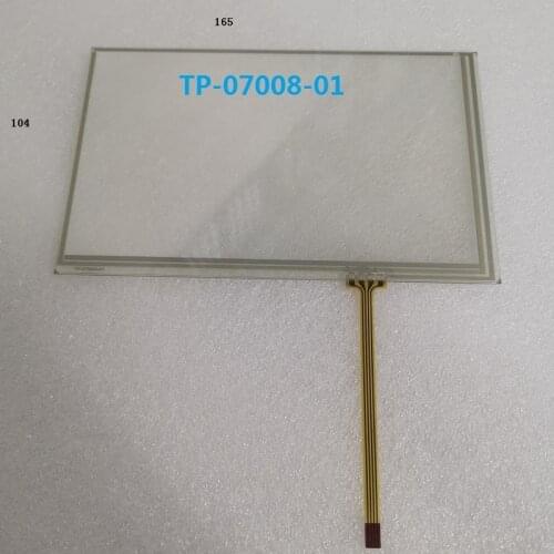 7.1 inch resistive touch screen 7 inch touch screen car navigation DVD 165x104 right cable 4 wires