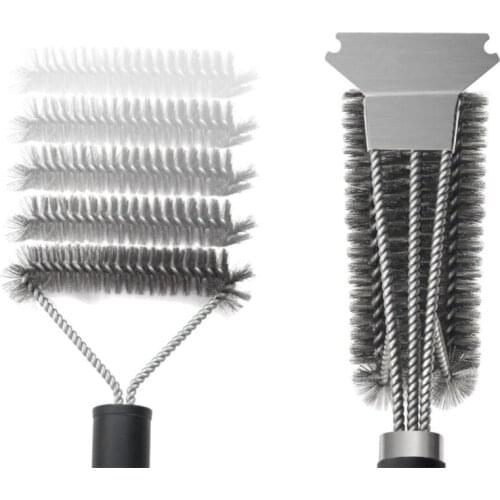 Grill Brush and Scraper Best BBQ Cleaner Perfect Tools for All Grill Types