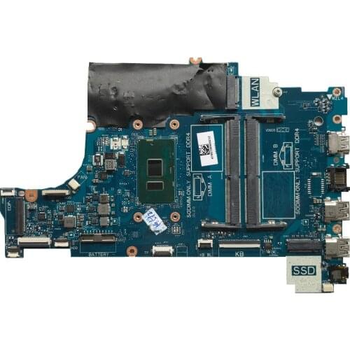 SZWXZY Excellent For DELL 15 5570 Laptop Motherboard With SR2UW I3-6006U DDR4 CN-079Y7F 079Y7F CAL60 LA-F114P 100% Working