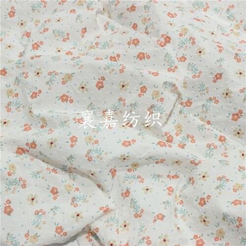 Woven Cotton Jacquard Fabric