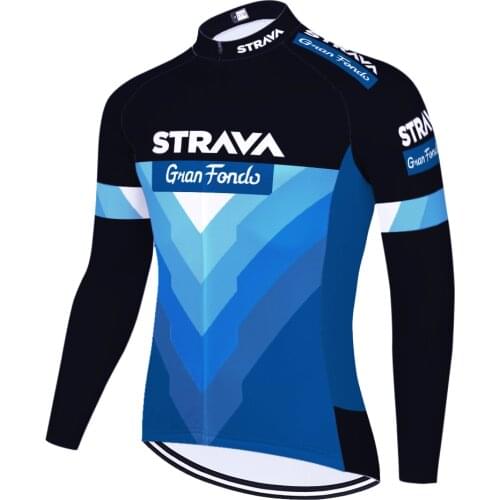 Strava cycling jersey long sleeve summer Bike Clothing Bicycle jersey men 01
