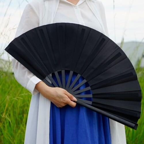 Tai Chi Fan Kung Fu Fan Plastic Bone Children Dance Mulan Folding Fan Adult Chinese Martial Arts Fan Many Colors To Choose From
