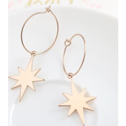 Fairy Star Love Earrings Starfish Dangle Earrings Pendants Pearl Earrings For Women 2021 Round Name Earrings Astronaut Earrings
