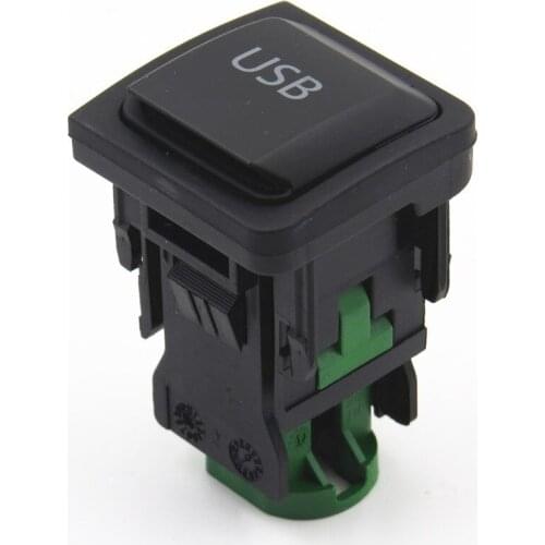 1Pcs Original RCD 510 Car USB Switch Plug For MK5 MK6 Golf MK5 MK6 Scirocco 5KD 035 726 A 5KD035726A 5KD 035 726A