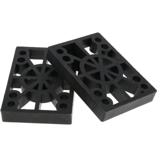 2Pcs Skateboard Riser Pads Longboard Shock Pads 12mm Thicken