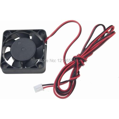 5Pieces Gdstime 24V 2Pin Ball DC Cooling Fan 40mm x 10mm 4cm 4010B 1M wire RepRap 3D Printer CPU