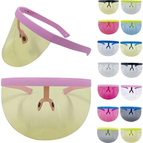 Shield Large Mirror Sun Glasses Half Face Shield Guard Protector Face Mask Goggles New Cycling Sunglasses Eye Shield Visor Wrap
