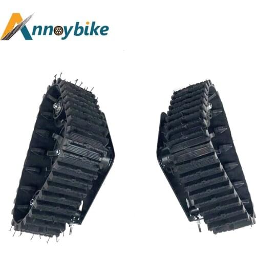 Modified Four-Wheel Cross-Country Motorcycle Snowmobile Track Accessories ATV Sled Front Sled Skiing Wheel Track
