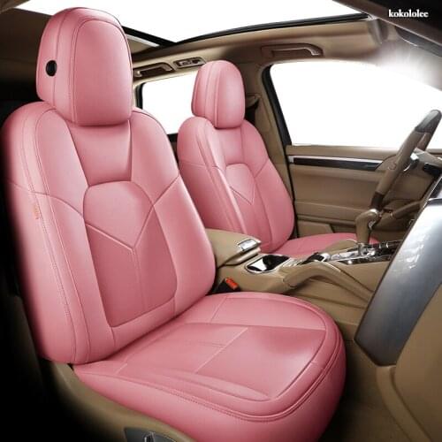 KOKOLOLEE Custom Leather car seat cover set For LEXUS RX270 RX350 RX450h RX300 RX330 RX400h RX200 NX200 NX300 NX300h car seats