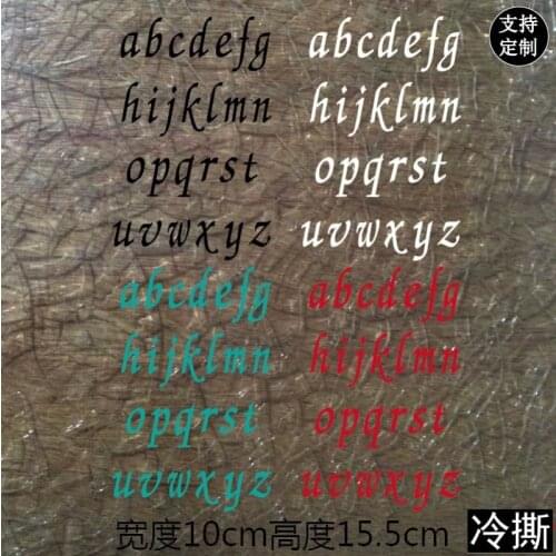 Alphabet Letter Iron on Transfer for Clothes Astronaut Patches Stripes Heat Vinyl Transfer Thermal Stickers on Clothes Patch