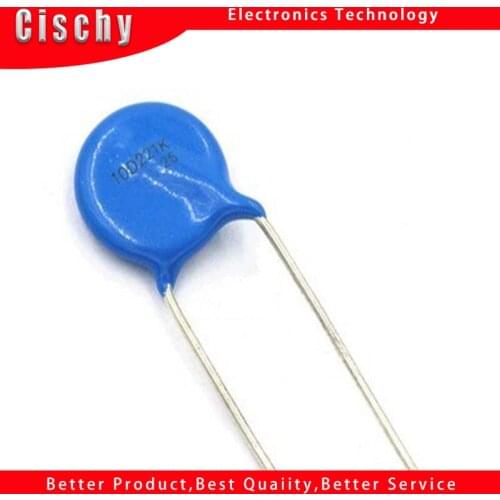 1PCS 10D221K 220V 10D220 22V new and original In Stock varistor