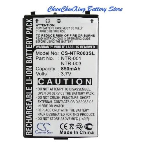 Cameron Sino 850mAh Battery NTR-001, NTR-003 for Nintendo NDS