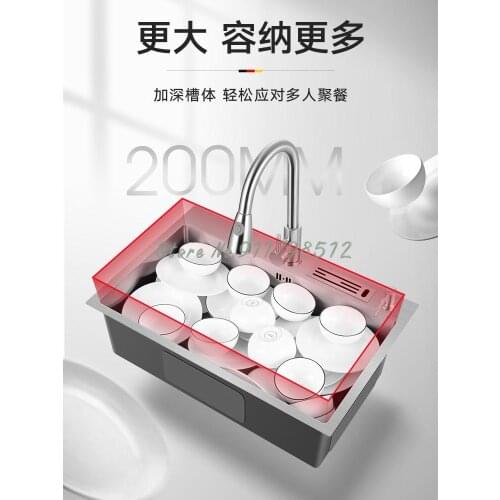 Single Sink Kitchen Sink Sink Stainless Steel Sink Sink Home Under Counter